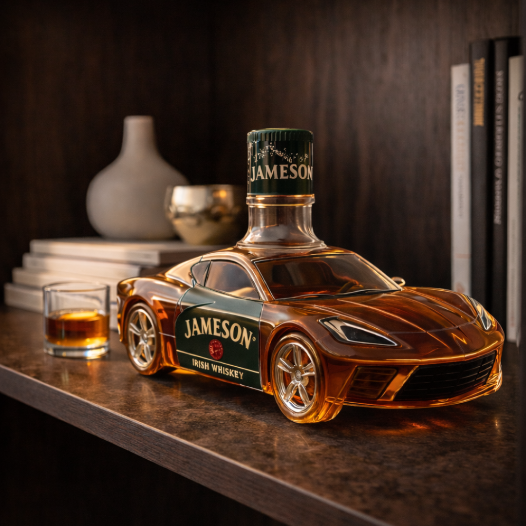 Whisky Bottle - Corvette Edition