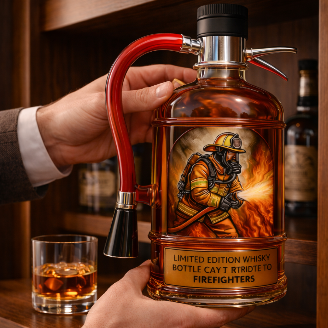 Whisky Bottle - Fire Extinguisher Edition