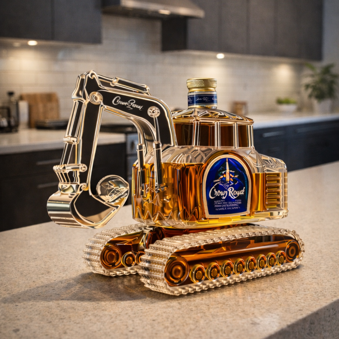 Whisky Bottle - Excavator Edition