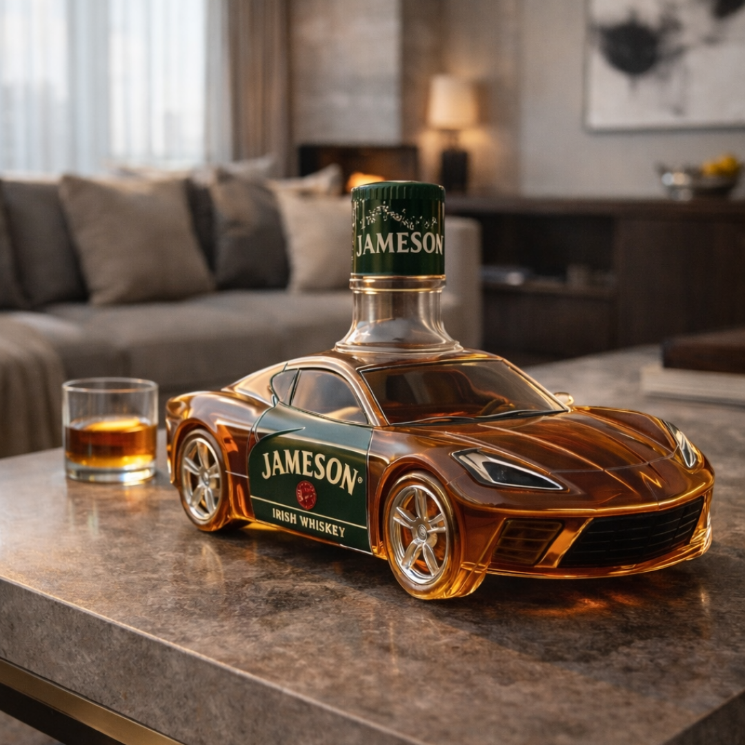 Whisky Bottle - Corvette Edition