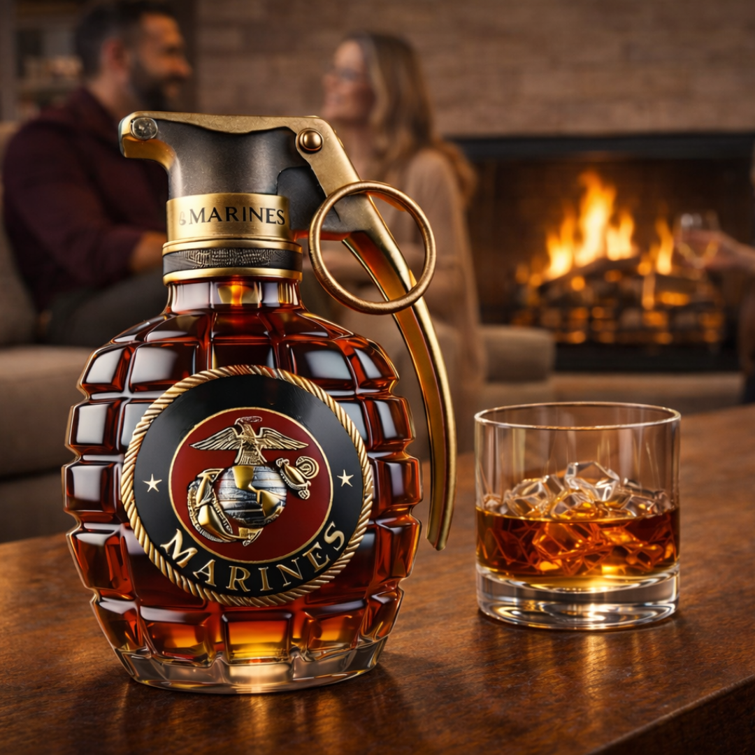 Whisky Bottle - Grenade Edition