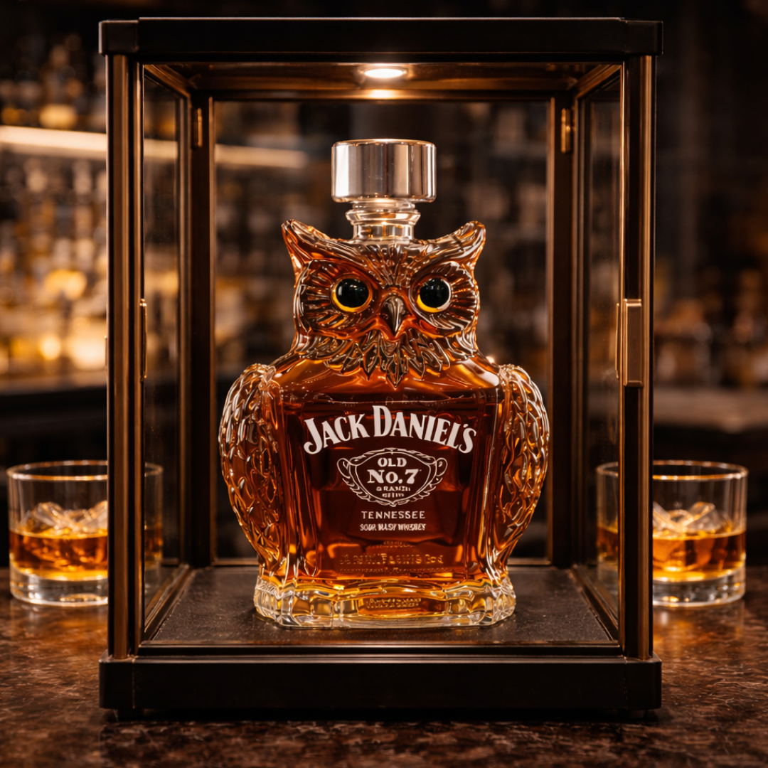 Whisky Bottle - Owl Edition