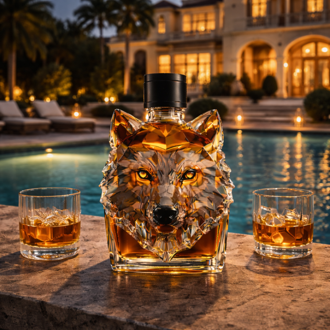 Whisky Bottle - Wolf Edition
