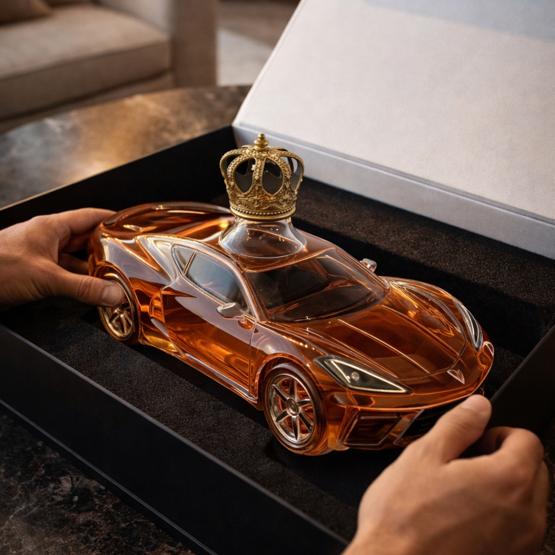 Whisky Bottle - Corvette Edition
