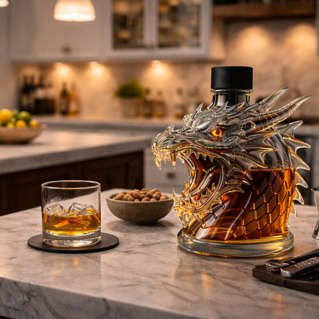Whisky Bottle - Dragon Edition