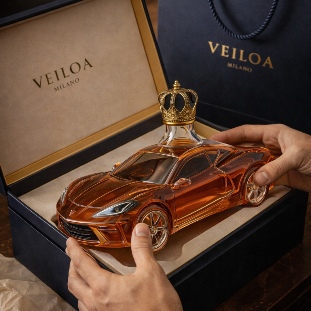 Whisky Bottle - Corvette Edition