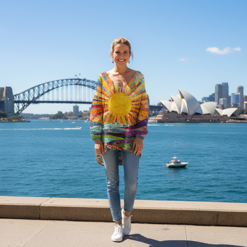 Zafira™ Premium Fabric Blouse