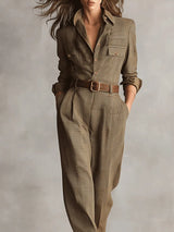 Celeste | Elegant Tailored Jumpsuit