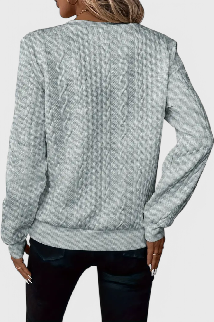 Zoey | Soft Knitted Jumper with Zip