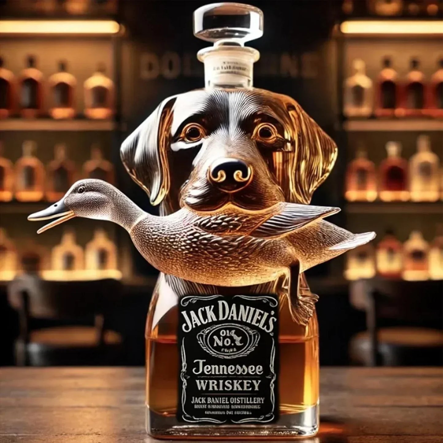 Whisky Bottle - Wild Duck Edition