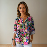 Aaliyah™ Chic Floral Print Blouse